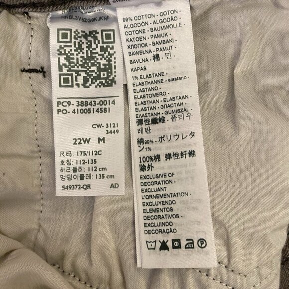 Levi’s Women’s Ribcage Straight Ankle Jeans Plus Size 22 W M Gray NWT $69 - Picture 16 of 16